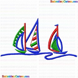 Sea 92 Embroidery Design