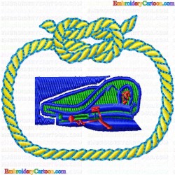 Sea 95 Embroidery Design