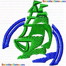 Sea 96 Embroidery Design