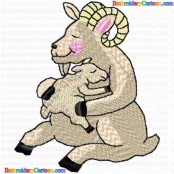 Sheep 10 Embroidery Design