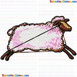 Sheep 15 Embroidery Design