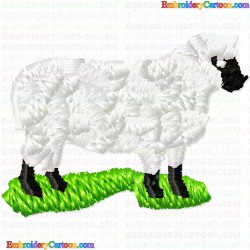 Sheep 16 Embroidery Design