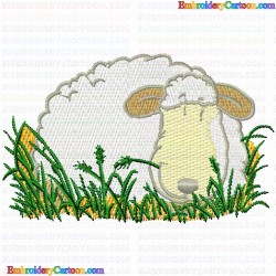 Sheep 1 Embroidery Design