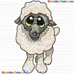 Sheep 21 Embroidery Design