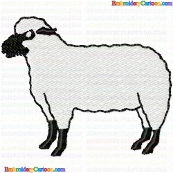 Sheep 28 Embroidery Design