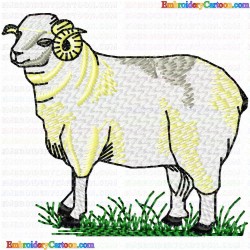 Sheep 29 Embroidery Design