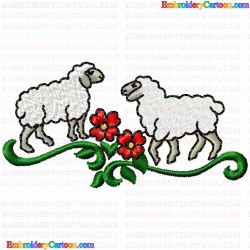 Sheep 39 Embroidery Design