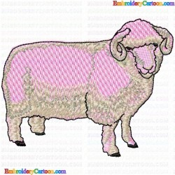 Sheep 59 Embroidery Design