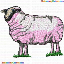 Sheep 60 Embroidery Design