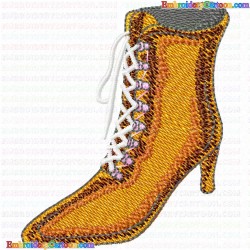 Shoes 123 Embroidery Design