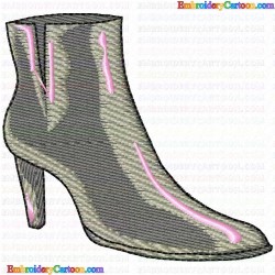 Shoes 127 Embroidery Design