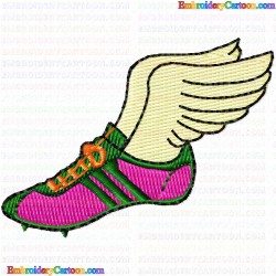 Shoes 145 Embroidery Design