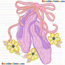 Shoes 150 Embroidery Design