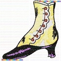 Shoes 19 Embroidery Design