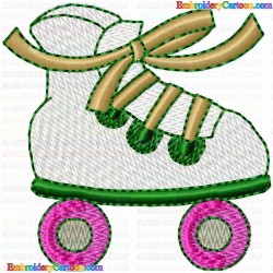 Shoes 42 Embroidery Design