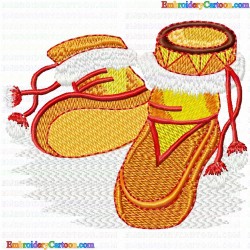 Shoes 43 Embroidery Design