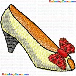 Shoes 44 Embroidery Design