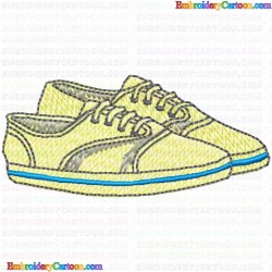 Shoes 46 Embroidery Design