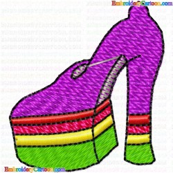 Shoes 48 Embroidery Design