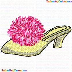 Shoes 50 Embroidery Design