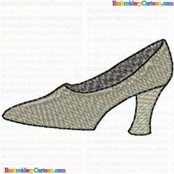 Shoes 53 Embroidery Design