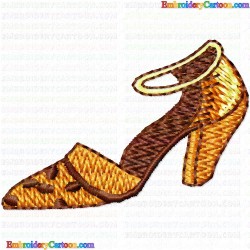 Shoes 54 Embroidery Design