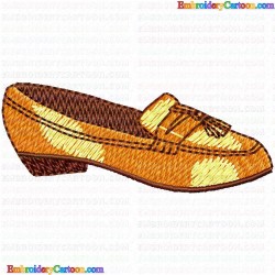 Shoes 55 Embroidery Design