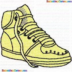 Shoes 56 Embroidery Design