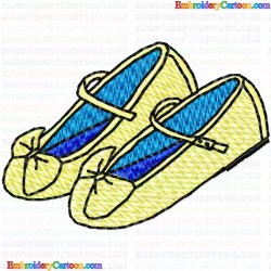 Shoes 58 Embroidery Design