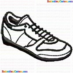 Shoes 5 Embroidery Design