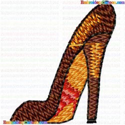 Shoes 63 Embroidery Design