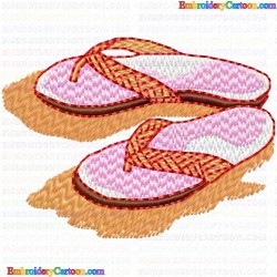 Shoes 65 Embroidery Design