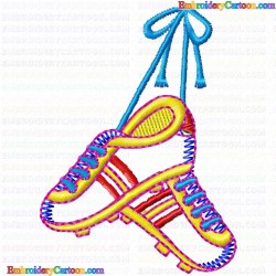 Shoes 67 Embroidery Design