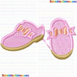 Shoes 80 Embroidery Design