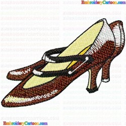 Shoes 84 Embroidery Design