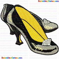 Shoes 86 Embroidery Design