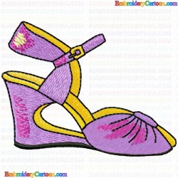 Shoes 87 Embroidery Design