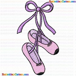 Shoes 8 Embroidery Design