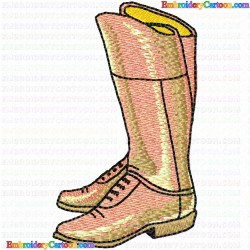 Shoes 90 Embroidery Design