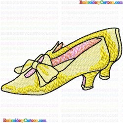 Shoes 96 Embroidery Design