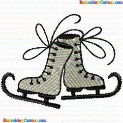 Shoes 9 Embroidery Design