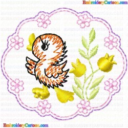 Small Birds 132 Embroidery Design