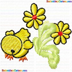 Small Birds 134 Embroidery Design