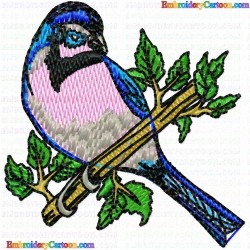 Small Birds 200 Embroidery Design