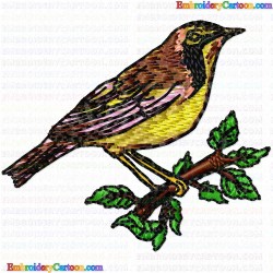 Small Birds 208 Embroidery Design