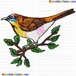 Small Birds 210 Embroidery Design