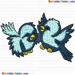 Small Birds 236 Embroidery Design