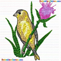 Small Birds 248 Embroidery Design