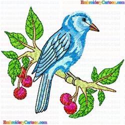 Small Birds 252 Embroidery Design