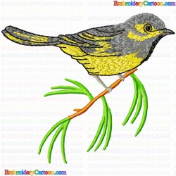 Small Birds 343 Embroidery Design